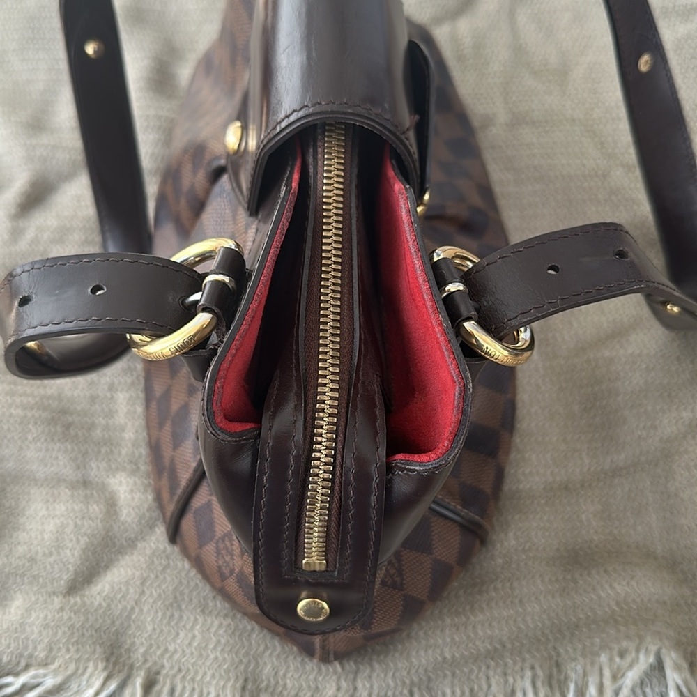 Louis Vuitton Damier Ebene Sistina PM Shoulder Bag - Picture 11 of 12